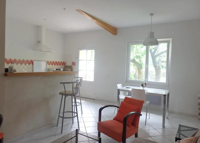 Grand Au Calme Proche D'avignon Apartamento *
